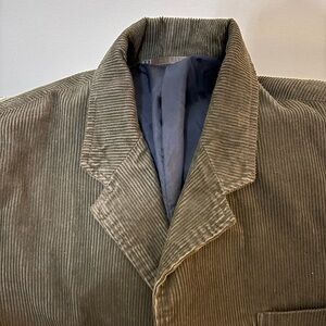 NWT Brown Corduroy Blazer Sport Coat Jacket XL Business Casual Western OLD NAVY